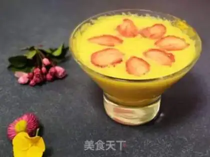 Make Strawberries with thick orange juice step 4