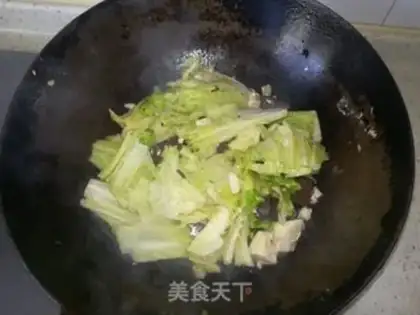Make Red and white tofu cabbage step 4