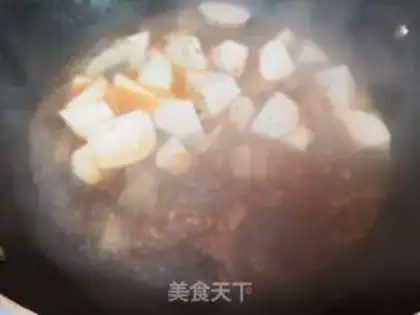 Make Five flowers and red potatoes step 6