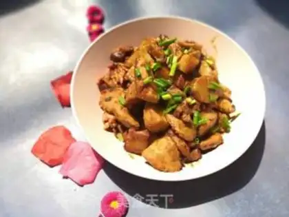 Make Five flowers and red potatoes step 8