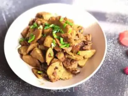 Make Five flowers and red potatoes step 9
