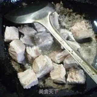Make Scratch the radish and burn the ribs step 6