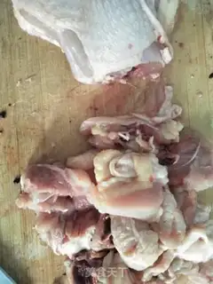 Make Potato chicken step 1
