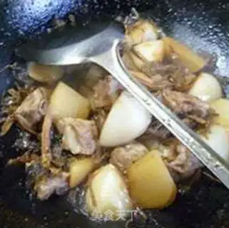 Make Scratch the radish and burn the ribs step 11