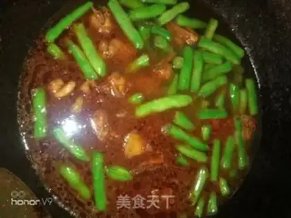 Make Chicken bean horn noodles step 6
