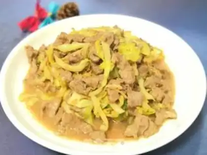 Make Beef and cabbage step 6