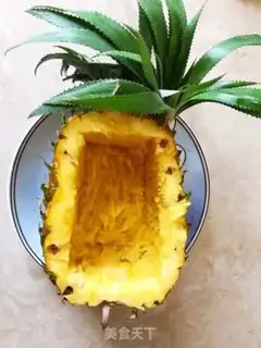 Make Pineapple rice step 2