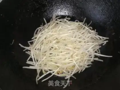 Make Garlic beans step 3