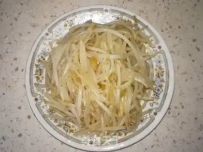 Make Garlic beans step 5
