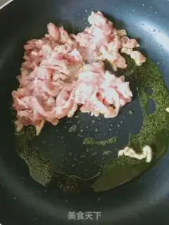 Make Tea mushroom fried meat step 5