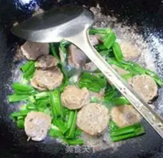 Make radish and ham and rice step 6