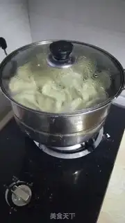 Make Steamed egg omelet dumplings step 9