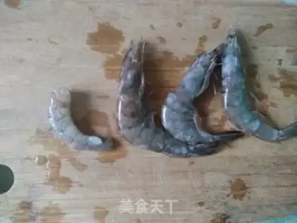 Make Shrimp fried eggs step 0