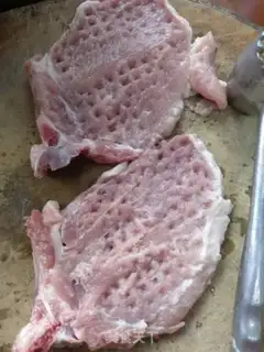 Make Red-hot chops step 1