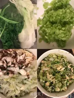 Make Quino vegan dumplings step 1