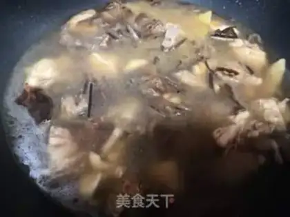 Make The mushroom chicken stew step 6