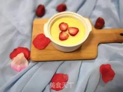 Make Strawberry milk pudding step 7