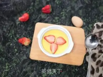Make Strawberry milk pudding step 8