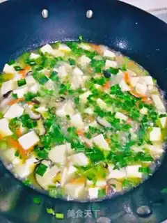 Make Tofu soup step 7