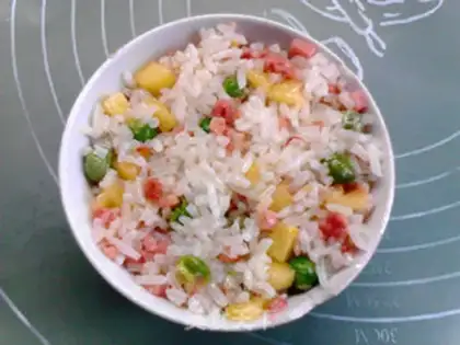 Make Pineapple fried rice step 13