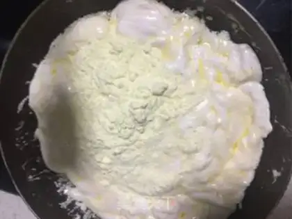 Make Milk and snow step 3