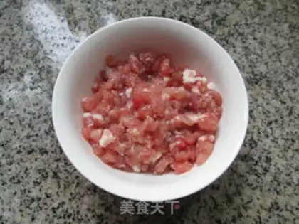 Make Meat-creamed red peppers step 2
