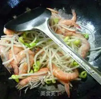 Make Shrimp sprouts step 5
