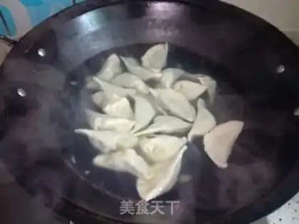 Make Wild celery dumplings step 7