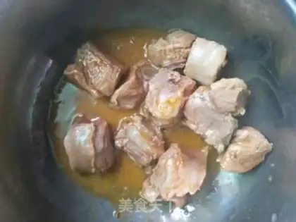 Make Plum ribs step 1