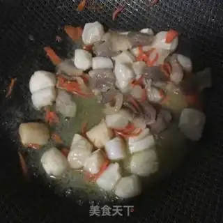 Make The cranberry scallop step 5