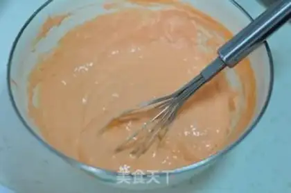 Make Colored pancakes step 2