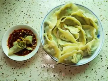 Make Wild celery dumplings step 8