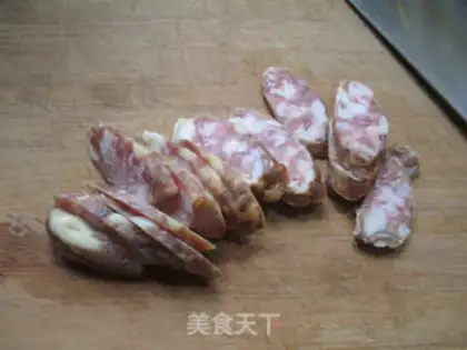 Make Sausage radish step 1