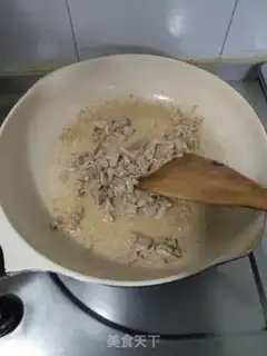 Make Spring fried meat step 7