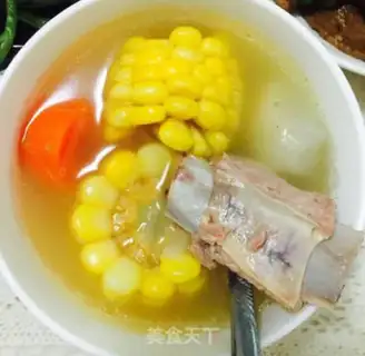 Make Corn carrot steak soup step 5
