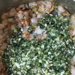Make "Beding dumplings from the cabbage fan." step 19