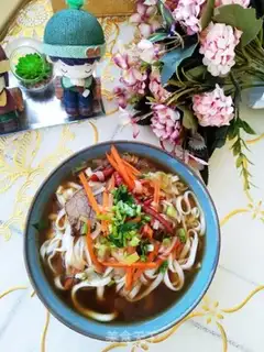 Make Homemade beef noodles step 8