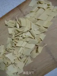 Make Sweet pepper dry tofu step 1