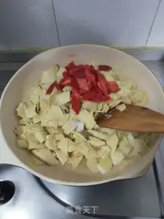 Make Sweet pepper dry tofu step 8