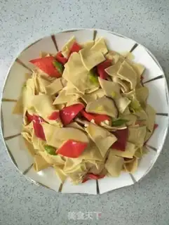 Make Sweet pepper dry tofu step 9