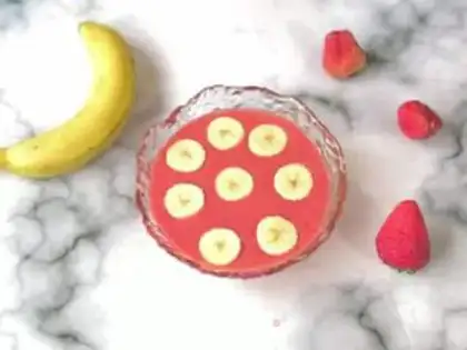 Make Strawberry bananas step 3