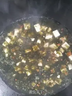 Make Purple tofu soup step 2