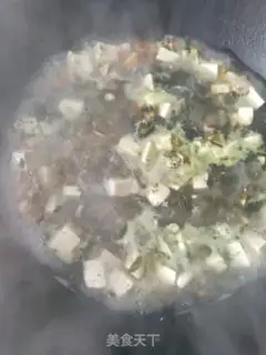 Make Purple tofu soup step 3