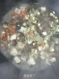 Make Purple tofu soup step 4