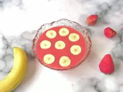 Make Strawberry bananas step 7