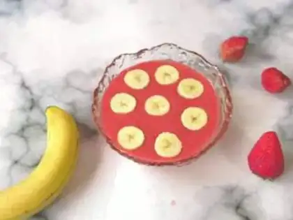 Make Strawberry bananas step 8