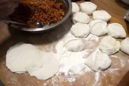 Make Pork carrot bun step 8
