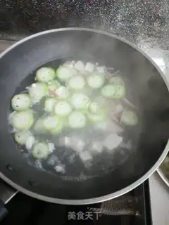 Make Seafood melon tofu soup step 7