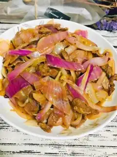 Make Beef silk onions step 8