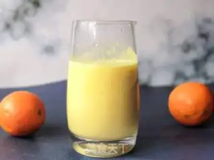Make Yogurt, orange juice step 4